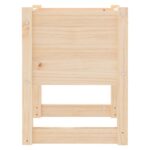 Jardinière 40x40x52,5 cm Bois massif de pin – Image 3