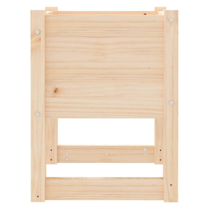 Jardinière 40x40x52,5 cm Bois massif de pin – Image 3