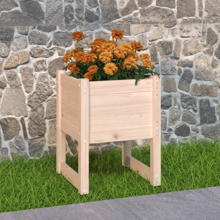 VXL8720287206040_m_en_hd_1.jpg Jardinière 40x40x52,5 cm Bois massif de pin – Image 1