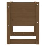 Jardinières 2 pcs Marron miel 40x40x52,5 cm Bois massif de pin – Image 4