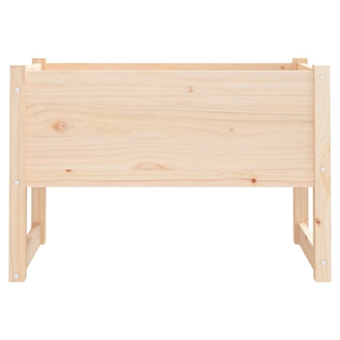 Jardinière 78x40x52 cm Bois massif de pin – Image 2