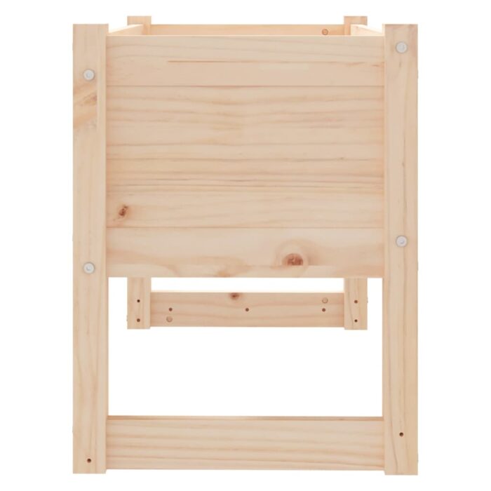 Jardinière 78x40x52 cm Bois massif de pin – Image 3