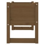 Jardinière Marron miel 78x40x52 cm Bois massif de pin – Image 3