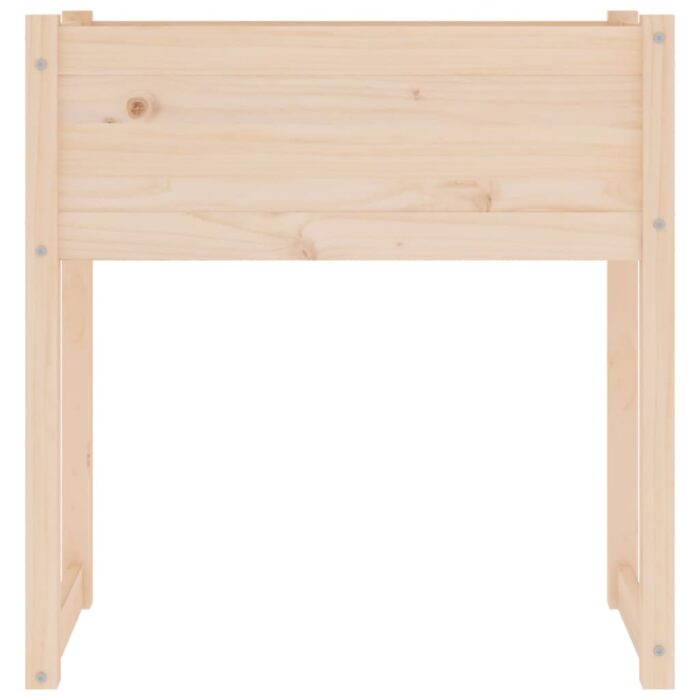 Jardinière 78x40x81 cm Bois massif de pin – Image 3