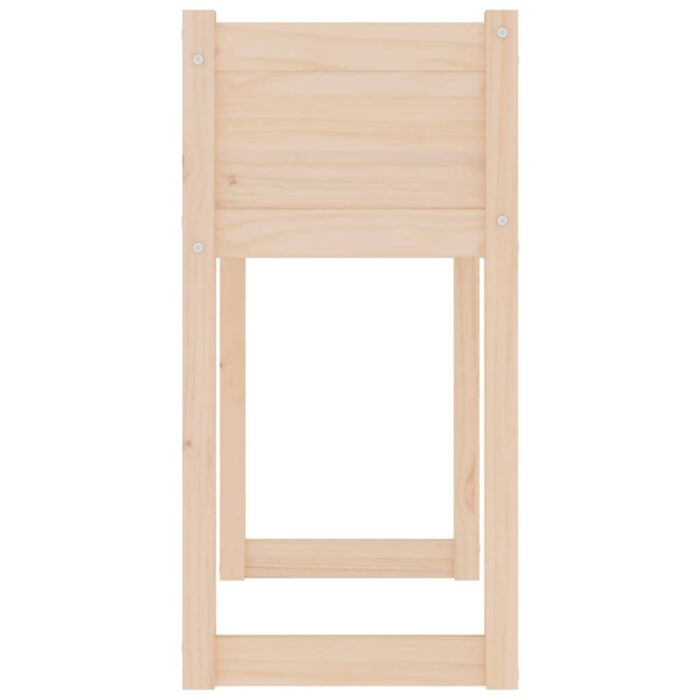 Jardinière 78x40x81 cm Bois massif de pin – Image 4