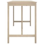 Table de bar 180x80x110 cm Bois massif de pin – Image 2
