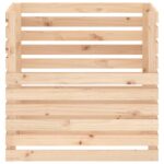 Composteur 80x80x78 cm Bois massif de pin – Image 3