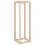 Ensemble de supports pour plantes 3 pcs Bois de pin massif – Image 5