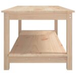 Table basse 110x55x45 cm Bois massif de pin – Image 4