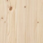 Table basse 110x55x45 cm Bois massif de pin – Image 5