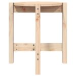 Table basse Ø 42,5x45 cm Bois massif de pin – Image 3