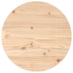 Table basse Ø 55x45 cm Bois massif de pin – Image 4