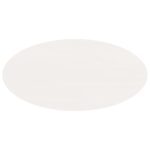 Table basse Blanc 80x40x35 cm Bois massif de pin – Image 4