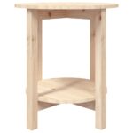 Table basse Ø 55x60 cm Bois massif de pin – Image 3