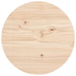 Table basse Ø 55x60 cm Bois massif de pin – Image 4