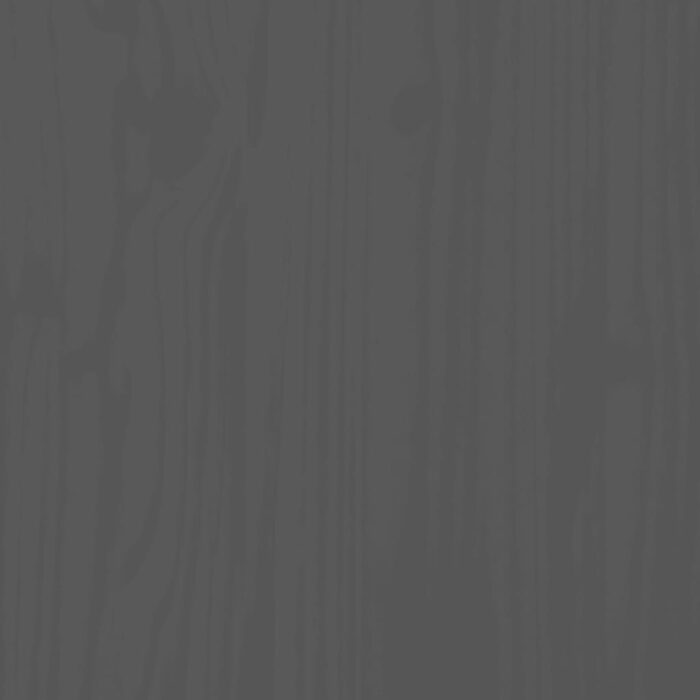 Table basse Gris Ø 40x60 cm Bois massif de pin – Image 5