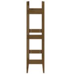 Support de bois de chauffage Marron miel 60x25x100 cm Bois pin – Image 4