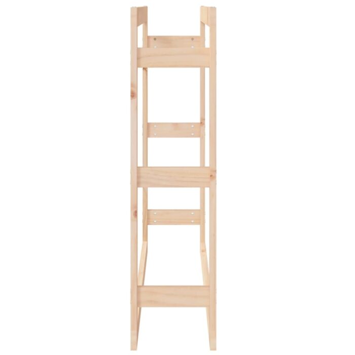 Support pour bois de chauffage 100x25x100 cm Bois de pin – Image 4
