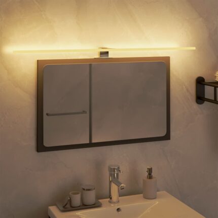 Lampe de miroir à LED 7,5 W Blanc chaud 80 cm 3000 K