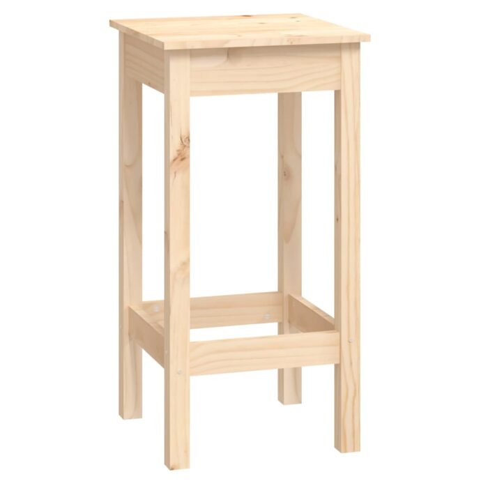 Ensemble de bar 9 pcs Bois de pin massif – Image 2