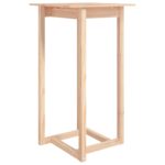 Ensemble de bar 3 pcs Bois de pin massif – Image 4
