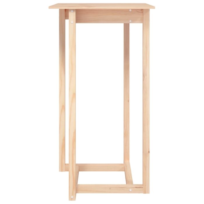 Ensemble de bar 3 pcs Bois de pin massif – Image 5