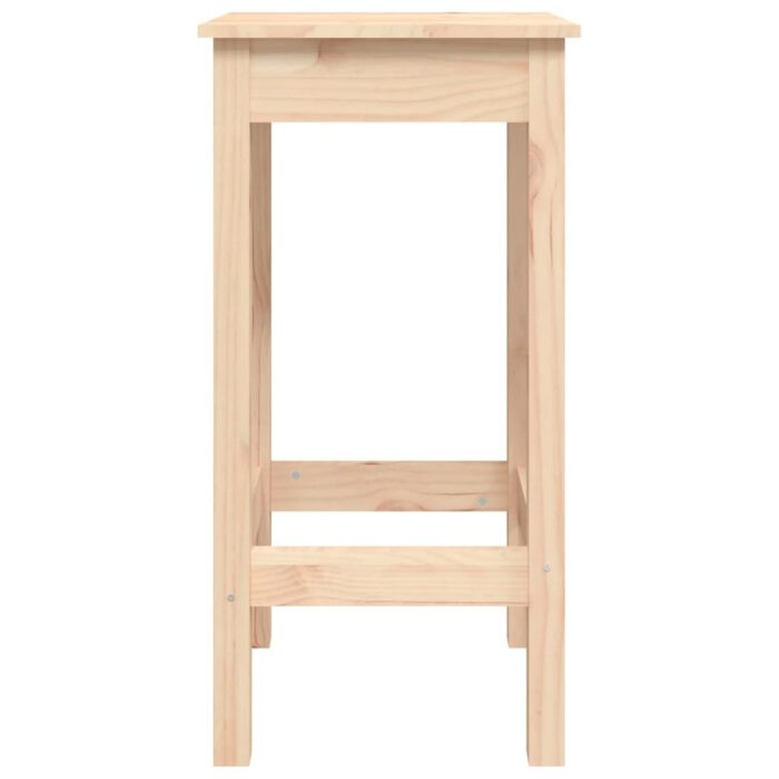 Ensemble de bar 3 pcs Bois de pin massif – Image 7