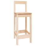 Ensemble de bar 5 pcs Bois de pin massif – Image 2