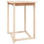 Ensemble de bar 5 pcs Bois de pin massif – Image 3