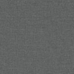 Chaise à manger Gris foncé Tissu – Image 5