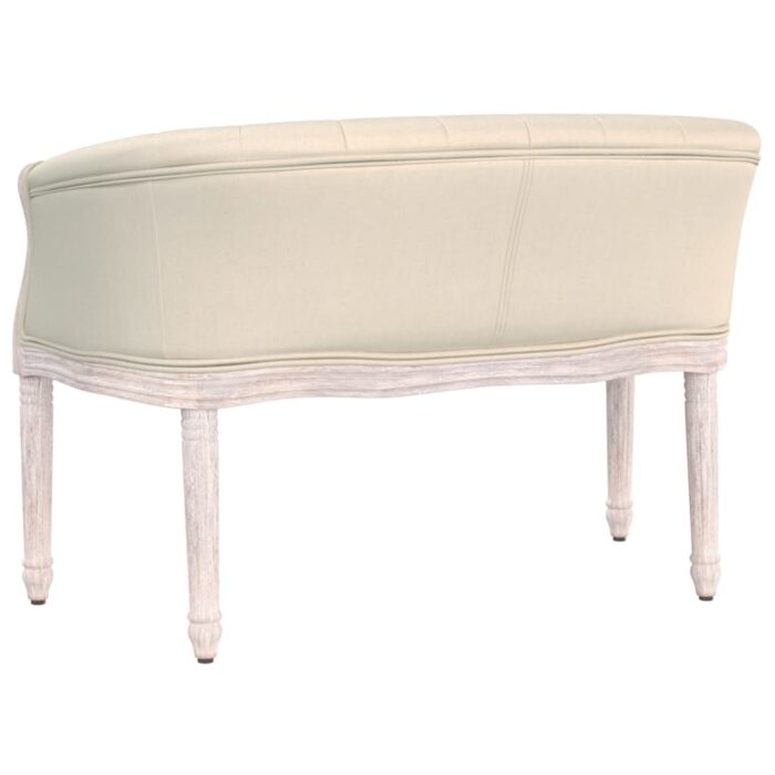 Banc 98x56x69 cm lin – Image 3