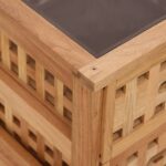 Tables de chevet 2 pcs 34x34x34 cm Bois massif de noyer – Image 6