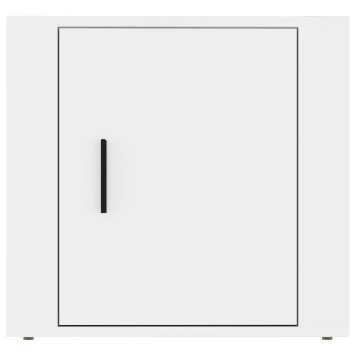 Tables de chevet 2 pcs Blanc 50x39x47 cm – Image 4