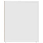 Tables de chevet 2 pcs Blanc 50x39x47 cm – Image 5