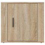 Tables de chevet 2 pcs Chêne sonoma 50x39x47 cm – Image 4