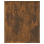 Tables de chevet 2 pcs Chêne fumé 50x39x47 cm – Image 5