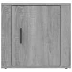 Table de chevet Sonoma gris 50x39x47 cm – Image 3