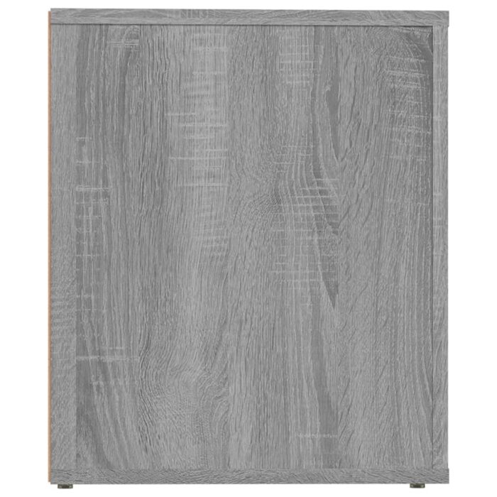 Table de chevet Sonoma gris 50x39x47 cm – Image 4