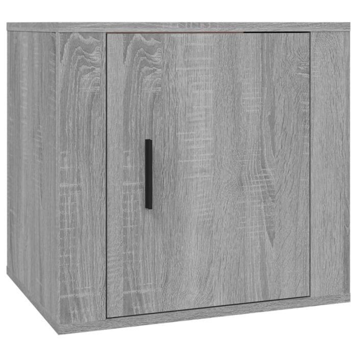 Tables de chevet 2 pcs Sonoma gris 50x39x47 cm – Image 3