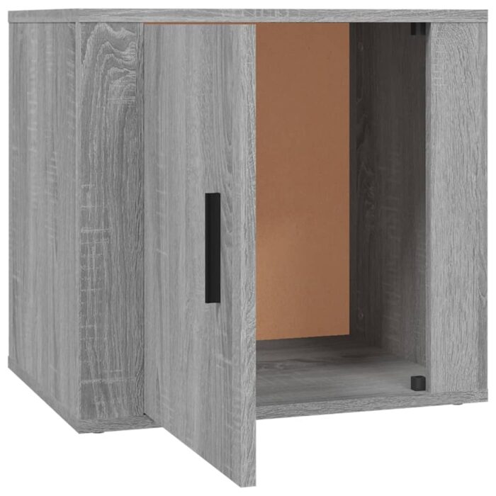 Tables de chevet 2 pcs Sonoma gris 50x39x47 cm – Image 6