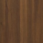 Table de chevet Chêne marron 50x39x47 cm – Image 7