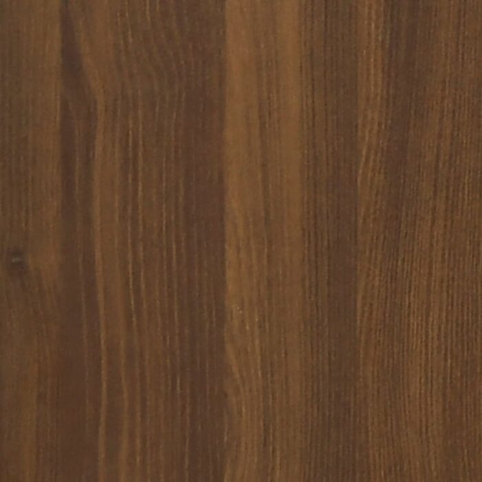 Table de chevet Chêne marron 50x39x47 cm – Image 7