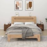 Tables de chevet 2 pcs Chêne marron 50x39x47 cm