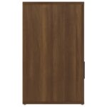 Table de chevet Chêne marron 50x36x60 cm Bois d'ingénierie – Image 6