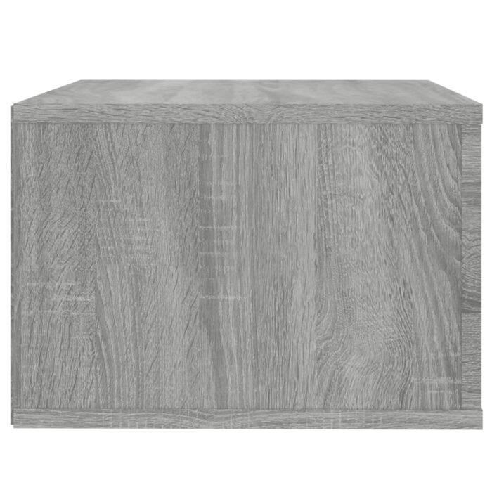 Table de chevet murale Sonoma gris 50x36x25 cm – Image 6