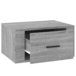 Tables de chevet murales 2 pcs Sonoma gris 50x36x25 cm – Image 6