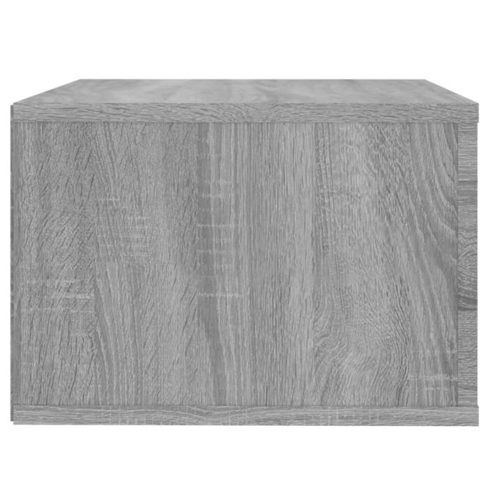 Tables de chevet murales 2 pcs Sonoma gris 50x36x25 cm – Image 7