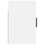 Tables de chevet murales 2 pcs Blanc 50x30x47 cm – Image 6