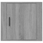 Tables de chevet murales 2 pcs Sonoma gris 50x30x47 cm – Image 4