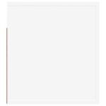 Table de chevet murale Blanc 50x36x40 cm – Image 5